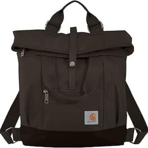Carhartt Convertible Black Backpack Tote